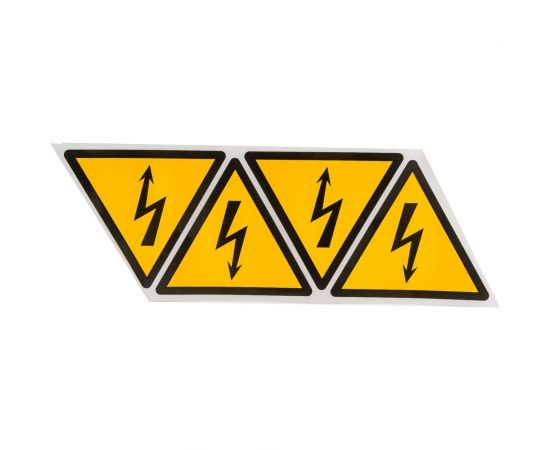 Символ Молния TDM треугольник 130х130х130мм SQ0817-0017 