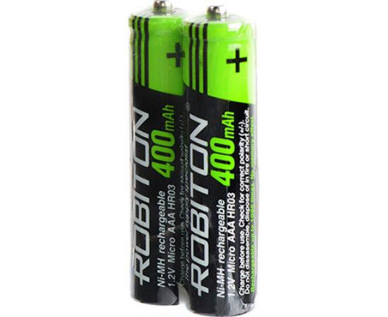 Аккумулятор ROBITON 2шт. SOLAR 400MHAAA-2 14580 