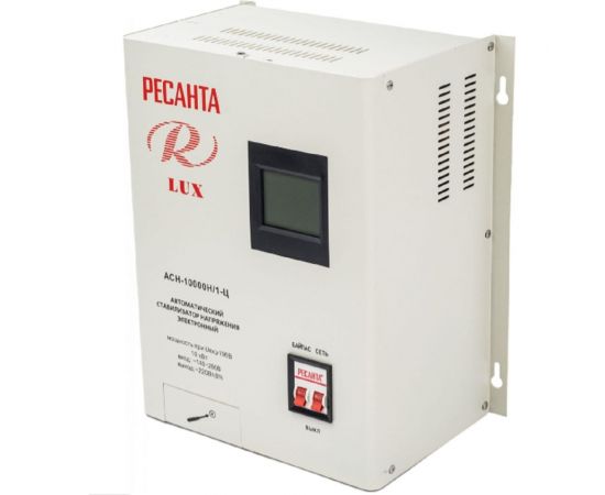 Стабилизатор напряжения Ресанта АСН 10000 Н/1-Ц Lux 63/6/18 