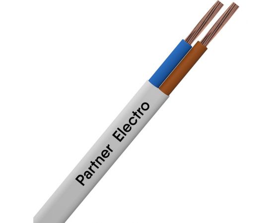 Шнур ШВВП Партнер-электро 2x0,5 ГОСТ (10м) P025G-02N02MC-B010 