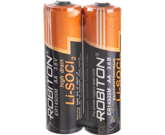 Элемент питания Robiton ER14505M-SR2 AA высокотоковый SR2 16144 
