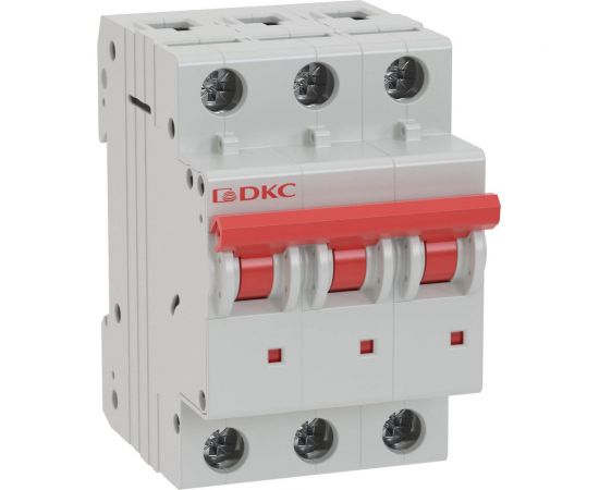 Автоматический модульный выключатель DKC yon md63 3p 16а d 6ka MD63-3D16-6 