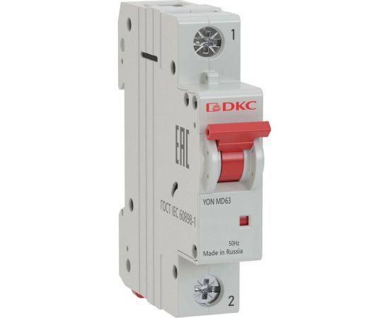 Автоматический модульный выключатель DKC YON MD63 1P 32А C 10kA MD63-1C32-10 – изображение 2