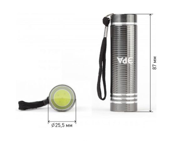 Светодиодный фонарь ЭРА ub-402 джет ручной на батарейках промо-бокс 12шт алюминиевый Б0029193 – изображение 2