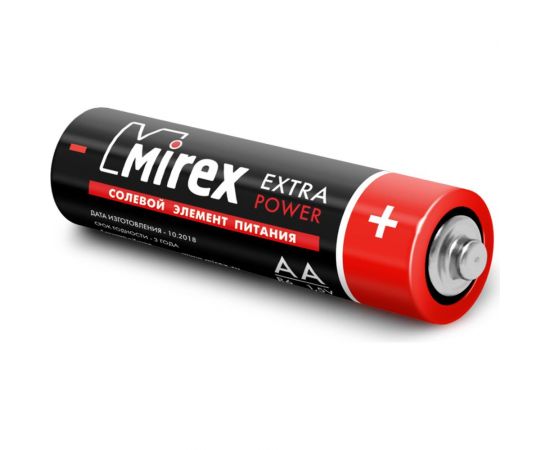 Солевая батарея Mirex r6/aa 1,5v 24 шт showbox 23702-ER6-B24 – изображение 2