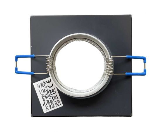 Встраиваемый светильник truEnergy gu5.3 90x90xh25 ip20 черный/стекло 21227 – изображение 2