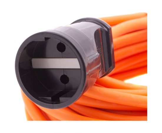 Силовой удлинитель-шнур Сибртех 50м, 1 розетка, 10A, тип УХ10, Россия 96054 – изображение 2