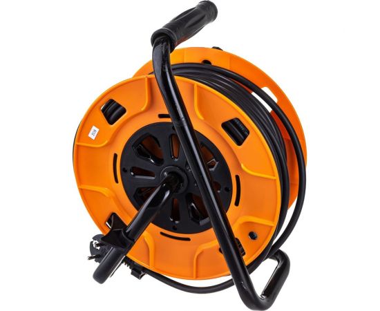 Кабельный однофазный удлинитель MTG на катушке ПВX, 4X220В MT250А H05VV-F 3x1,50мм2 25м 7333 – изображение 2