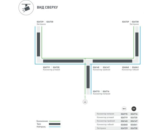 Коннектор питания Arlight LGD-4TR-CON-POWER-R-BK 024716 – изображение 3
