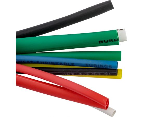 Термоусадочная трубка Nord-Yada набор №1 L=10см (10шт 3-6мм) цветные TM 908023 – изображение 3