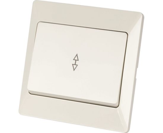 1 клавишный выключатель TDM Ильмень на 2 направления 10А слоновая кость SQ1823-0105 – изображение 3