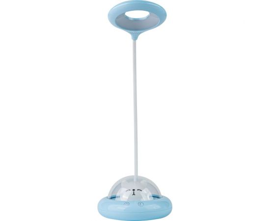 Аккумуляторный настольный светильник-ночник ФОТОН КОСМИЧЕСКИЙ КОТ, голубой 25074 – изображение 3