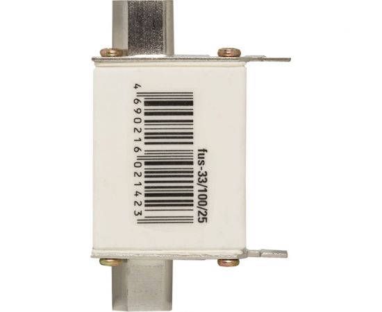 Плавкая вставка EKF ППН-33 100 25А габарит 00С PROxima fus-3310025 – изображение 3