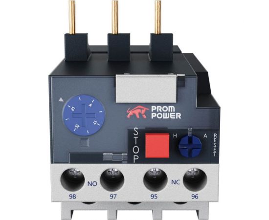 Тепловое реле Prompower jlr2-d1316, регулируемый диапазон тока 9 - 13a, для контакторов серии jlc1-d JLR2D1316 – изображение 3