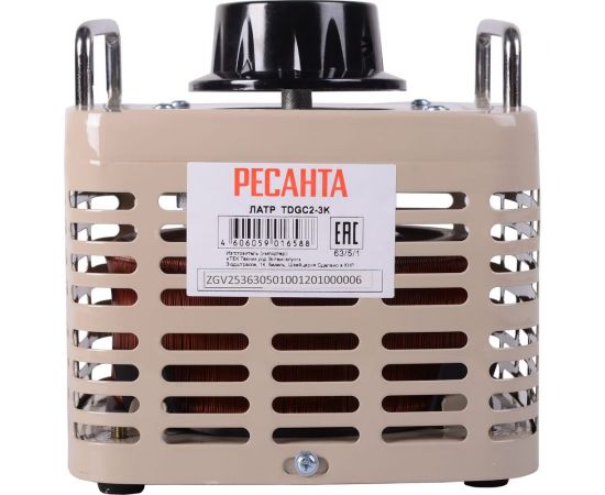 Лабораторный автотрансформатор Ресанта ЛАТР TDGC2-3 63/5/3 – изображение 3