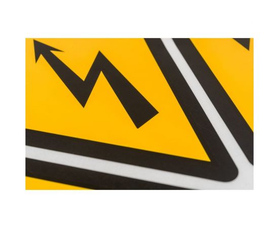 Символ Молния TDM треугольник 130х130х130мм SQ0817-0017 – изображение 3