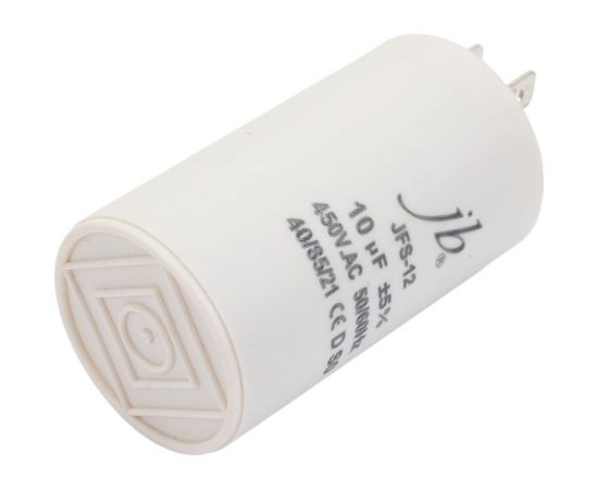 Пусковой конденсатор JB Capacitors 10 мкф, 450 В, 35x65, jfs-12 (cbb60-a) (клеммы), JFS12A6106J000000B-81 – изображение 4