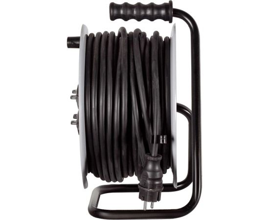 Силовой удлинитель Ресанта на металлической катушке, СУ-3x2,5КГ-30/3 (с выкл., 4 розетки, IP44) 61/118/9 – изображение 4