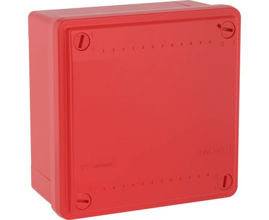 Распределительная коробка DKC гладкие стенки 100x100x50 IP56 красная 53811 – изображение 4