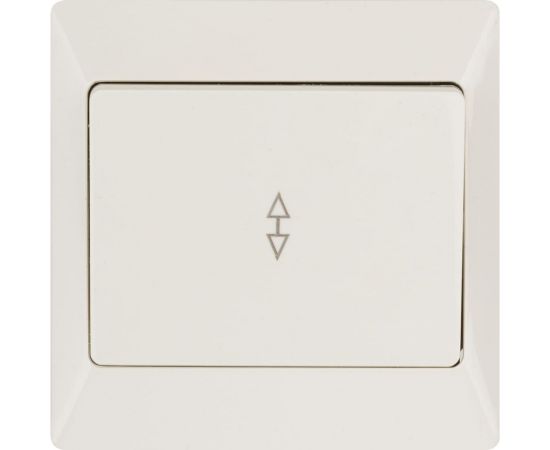 1 клавишный выключатель TDM Ильмень на 2 направления 10А слоновая кость SQ1823-0105 – изображение 4
