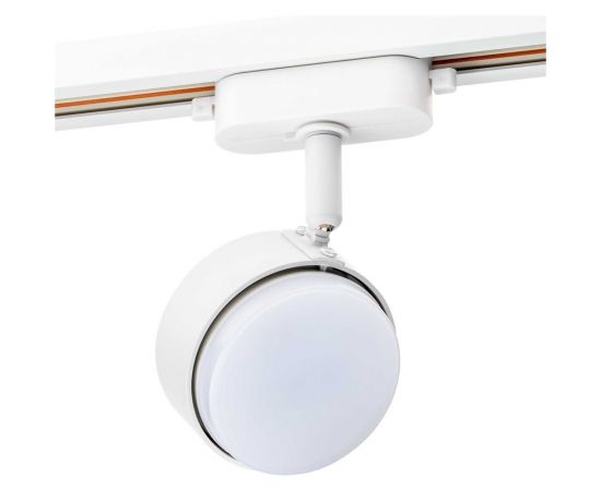 Трековый поворотный светильник RITTER Artline шар 83x30mm GX53 230В алюминий белый 59923 8 – изображение 4
