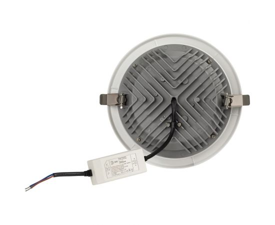 Светодиодный светильник даунлайт ЭРА SDL-10-90-40K-W30 встраиваемый круглый 30Вт 4000K 2700лм D195x65, Б0049710 – изображение 5