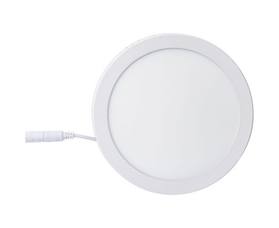 Накладной круглый даунлайт с драйвером Ecola LED downlight 12W 220V 4200K 160x32 DRSV12ELC – изображение 5