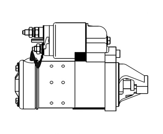 Стартер для автомобилей Fiat Albea /Doblo 1.4i 1,4кВт StartVOLT LSt 1619 – изображение 6