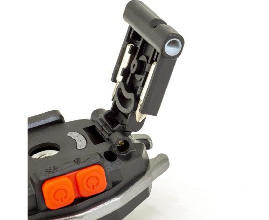 Фонарь-мультитул ЯРКИЙ ЛУЧ KM-147 Муравей COB-брелок max740лм+red резак/прикур/2 биты, акк.400mAh 4606400106715 – изображение 8