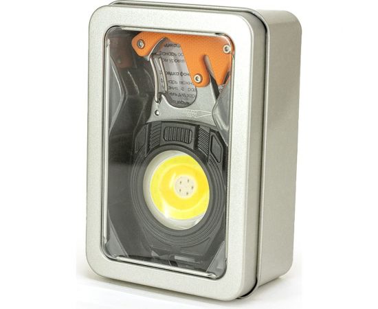 Фонарь-мультитул ЯРКИЙ ЛУЧ KM-147 Муравей COB-брелок max740лм+red резак/прикур/2 биты, акк.400mAh 4606400106715 – изображение 9