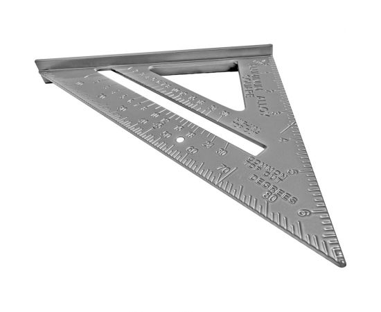 Столярный угольник плотника vertextools алюминий, 180мм 3040-180 – изображение 5