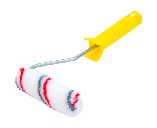 Мини-валик РемоКолор малярный с рукояткой Мультиколор, ось 6мм, D15мм, 100мм, 06-1-611 – изображение 5