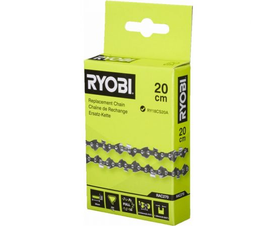 Цепь пильная 20 см RAC270 Ryobi 5132005416 – изображение 2