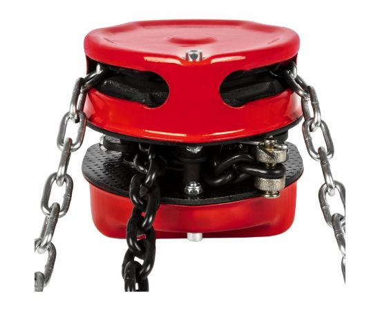 Ручная шестеренная таль QUATTRO ELEMENTI 1 т, 3 м 799-949 – изображение 2