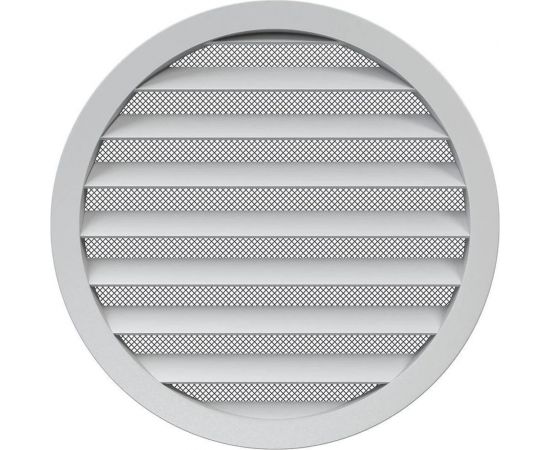 Решетка вентиляционная круглая 20РКМ (225 мм; алюминиевая; с фланцем 200 мм) ERA 86-684 – изображение 5