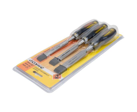 Набор стамесок-долот Энкор 3шт, 12,16,20мм, блистер 10439 – изображение 2