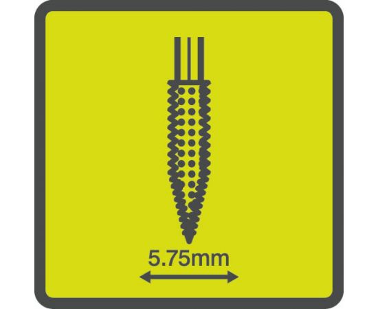 Насадка для прямошлифмашины RAR705 5.75х3.2 мм Ryobi 5132005867 – изображение 2