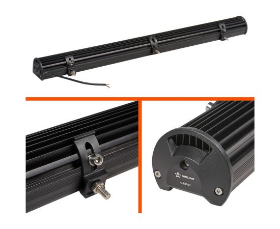 Светодиодная фара (балка) двухрядная Airline 72 LED комбинированный свет, 216W, 845x78x65, 12/24V ALED053 – изображение 3