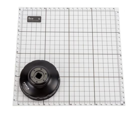 Чашечный фильтросъёмник FORCE D=76мм х12 граней Renault Logan 61917-7612 – изображение 2