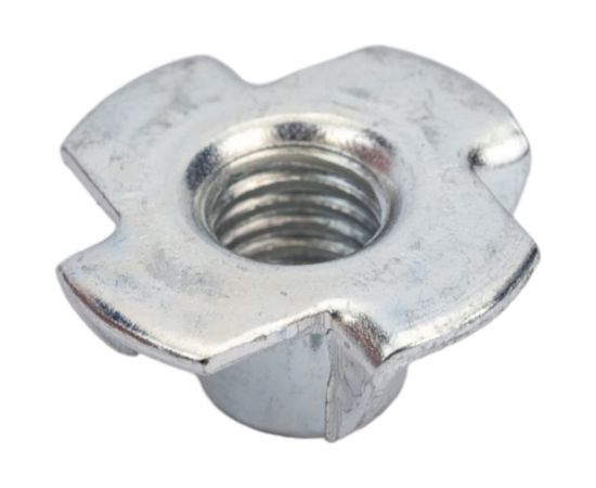 Мебельная врезная гайка МЕТАЛЛСЕРВИС М8x11 DIN 1624, оцинк., 50 шт. 1239721 – изображение 3