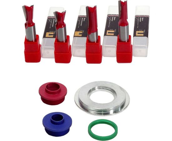 Приспособление для соединений на прямой шип и ласточкин хвост с комплектом из 4-х фрез WOODWORK SMT-301 – изображение 7