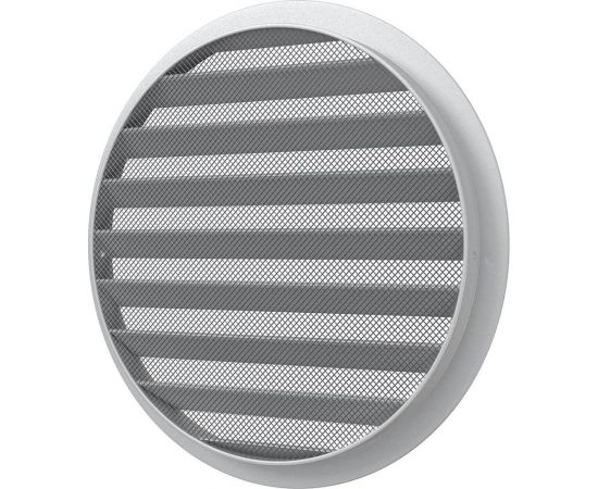 Решетка вентиляционная круглая 20РКМ (225 мм; алюминиевая; с фланцем 200 мм) ERA 86-684 – изображение 3