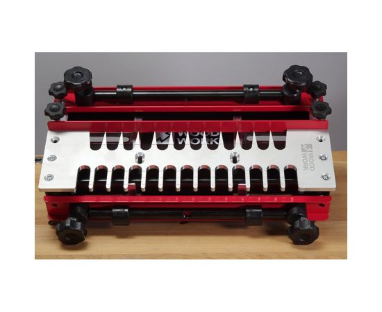 Приспособление для соединений на прямой шип и ласточкин хвост с комплектом из 4-х фрез WOODWORK SMT-301 – изображение 5